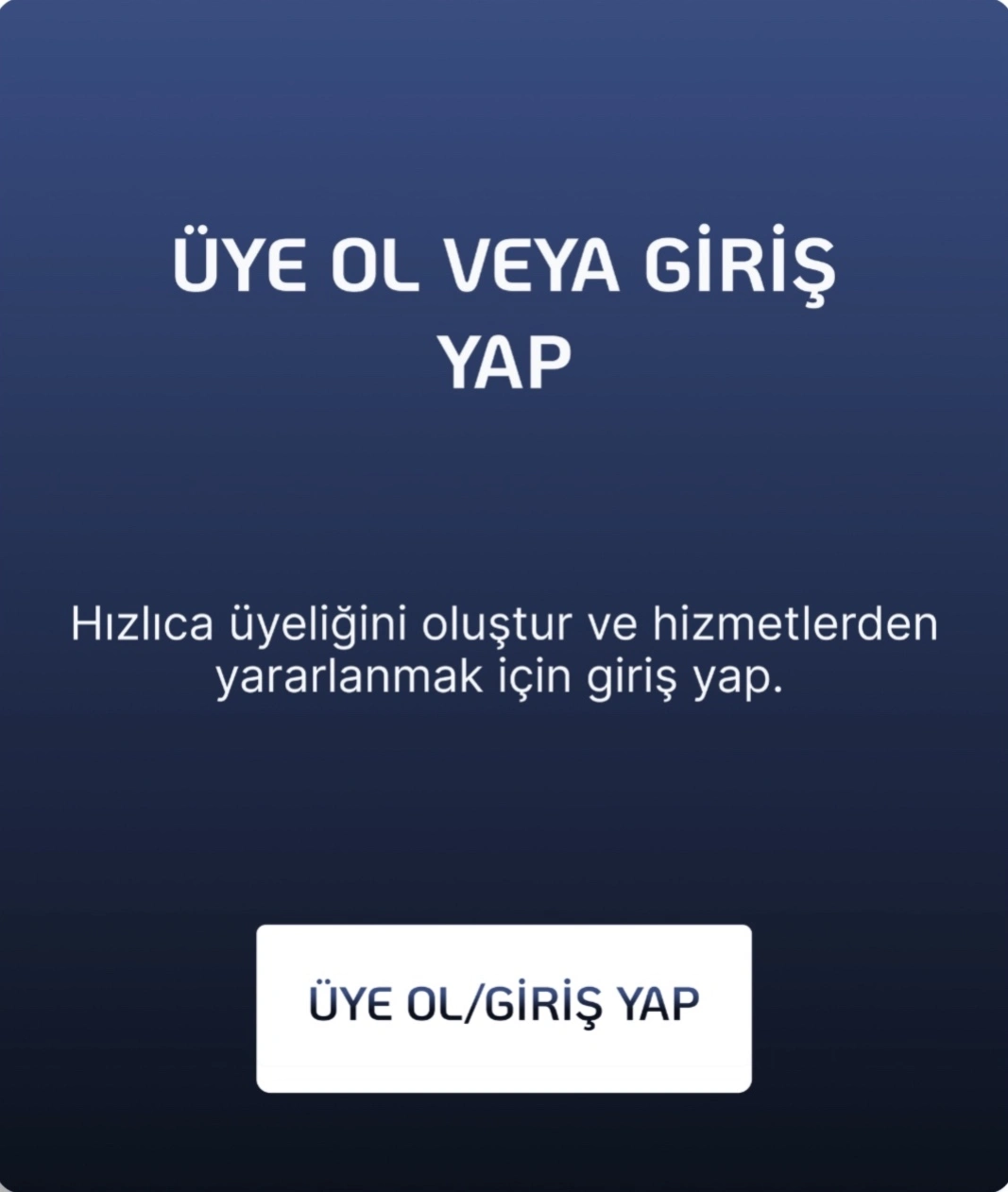 Üye Ol